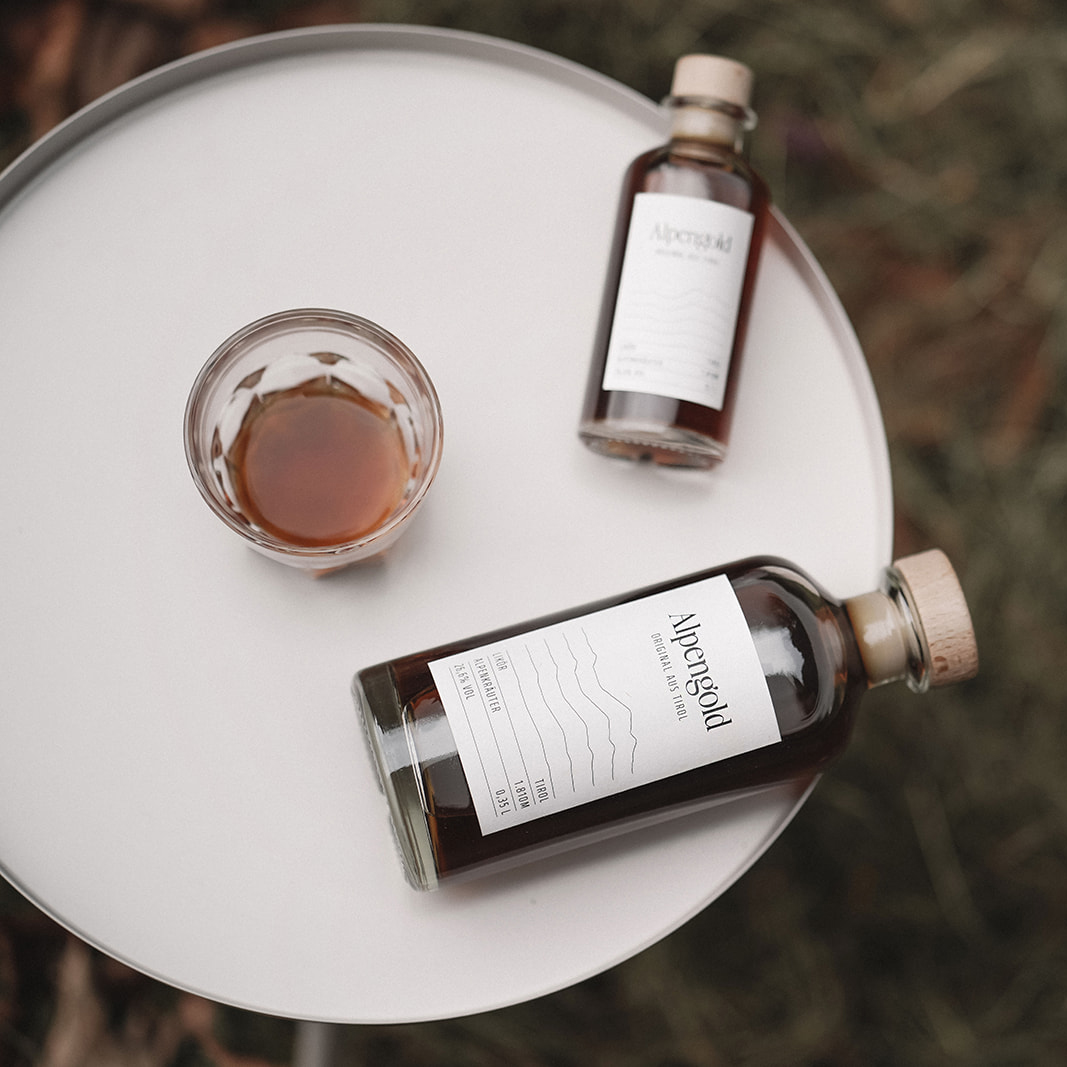 Alpengold Premium-Likörmarke