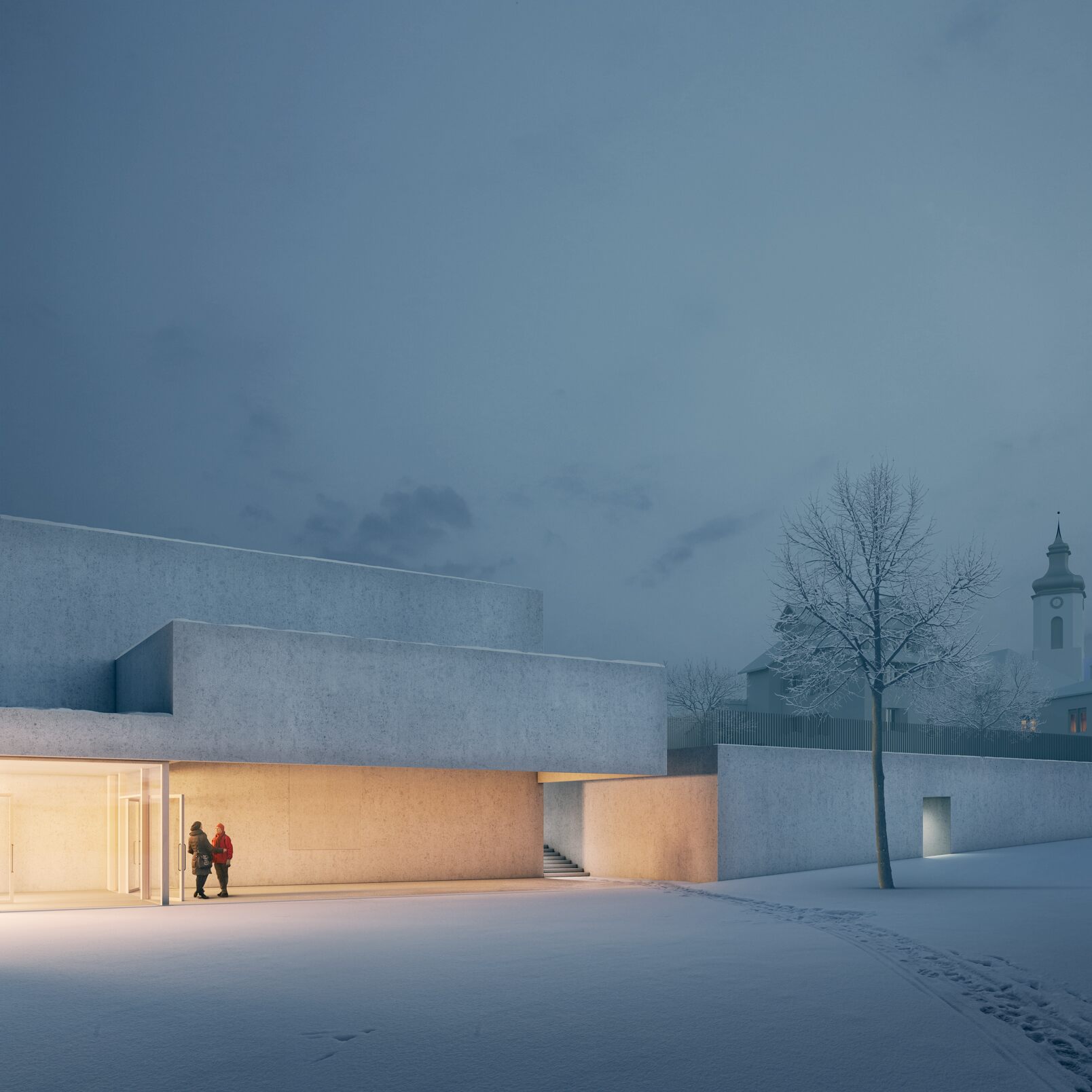 Sonaar Beispiel einer Architekturvisualisierung